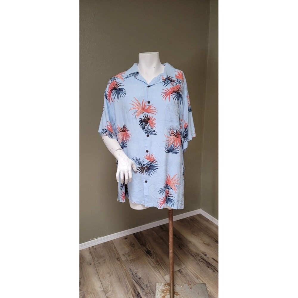 Caribbean Joe 3XL Big and Tall Hawaiian style shirt NWT